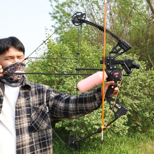 Bowfishing Single Arrow Quiver Arrow Caddy Fishing Arrow Holder for Bottle Reels (Arrow Quiver)