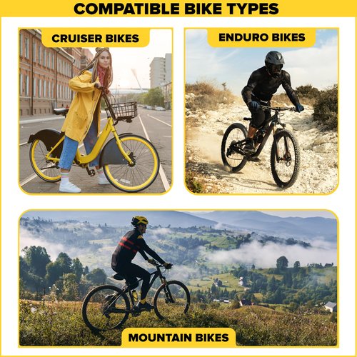 Ultraverse Bike Inner Tube for 26 X 1.75/1.95/2.10/2.125 inch Bicycle Tire with Schrader Valve – Rubber Tubes for Mountain and Trail, Cruisers, MTB, Gravel, Enduro, Downhill, City Bikes - 2 Pack