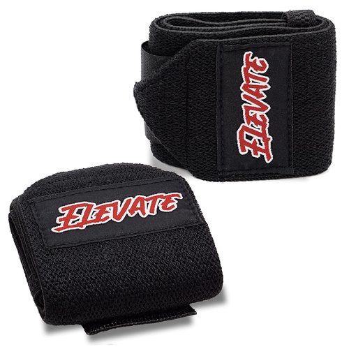Baki Anime Wrist Wraps (19" Premium Quality) for Powerlifting, Bodybuilding, Weight Lifting - Wrist Support Braces, bench press, gym accessories, gym stuff, lifting accessories, weightlifting straps