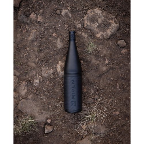RIVEN Eclipse Elk Bugle Tube for Elk Hunting | Premium Cow & Bull Elk Call for Bugling, Chuckling, Locating, & Raking | Includes Adjustable 550 Paracord Sling | Carbon Fiber