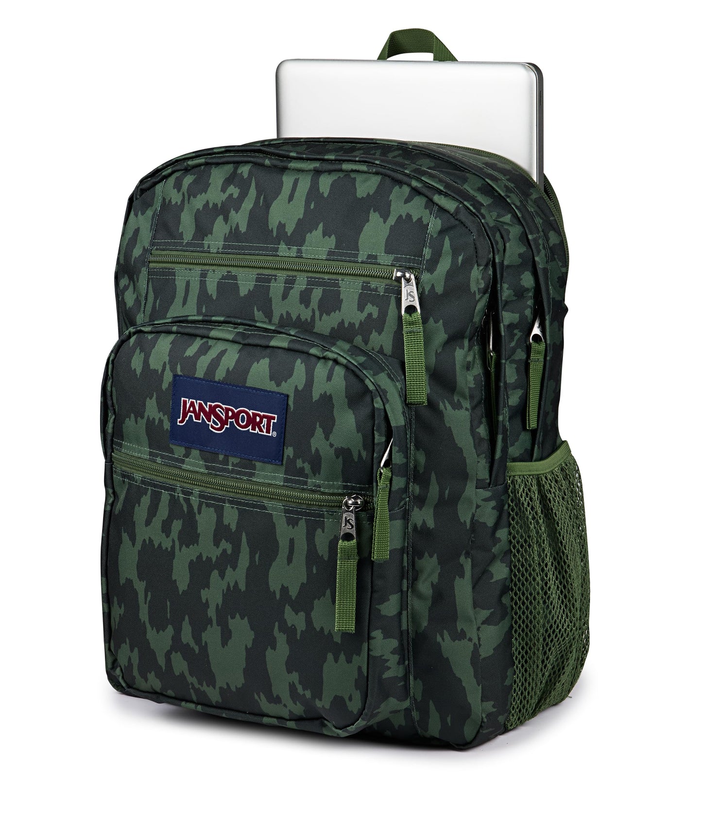 JanSport Laptop Backpack - Computer Bag with 2 Compartments, Ergonomic Shoulder Straps, 15” Laptop Sleeve, Haul Handle - Camo Illusion