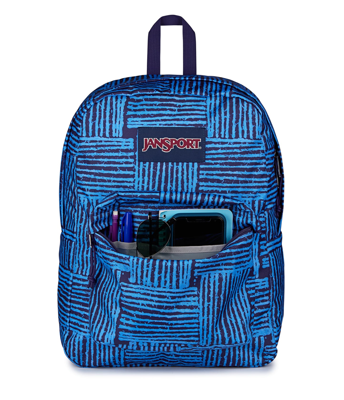 JanSport SuperBreak One Backpack - Durable, Lightweight Bag with 1 Main Compartment, Front Utility Pocket with Built-in Organizer, Premium Backpack, Threaded