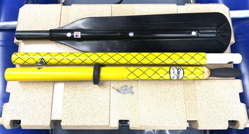 Spare Breakdown Oar - 7' 11" for Rafting and Rowing, Drift-Boat Rowing, Water Sports Paddle, Spare Oar, Sawyer Paddles and Oars (Black)