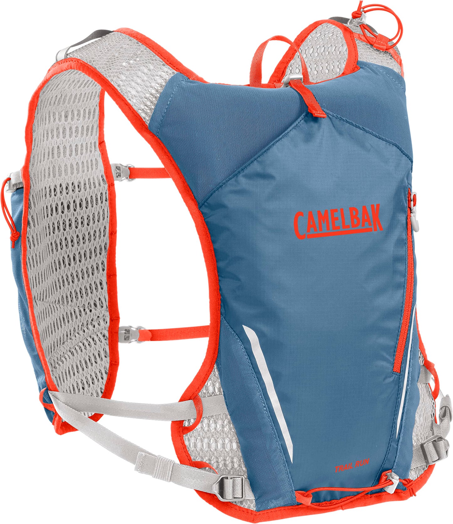 CamelBak Trail Run Hydration Vest with 34oz Capacity, Lightweight Breathable Design and Storage for Trail Running and Training, Black/Safety Yellow 2.0