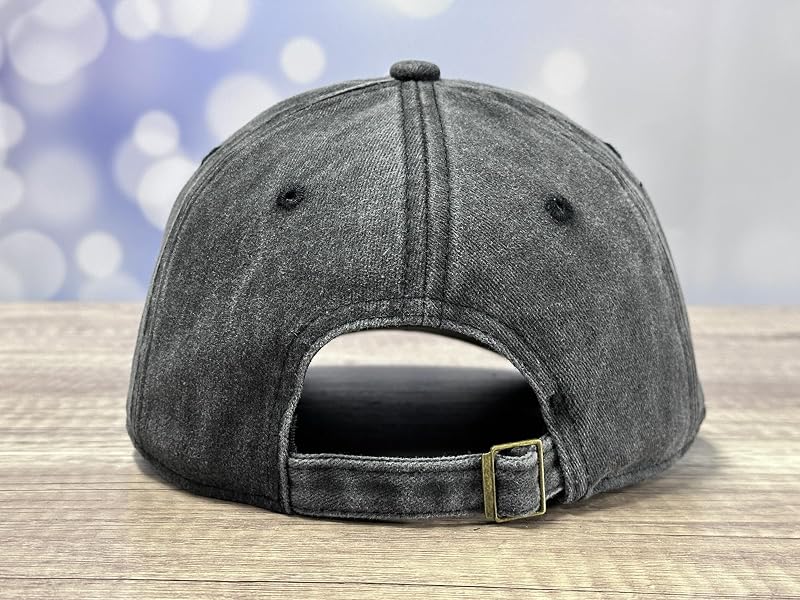 Bass Fishing Hat for Anglers – Adjustable, Unisex Dad Cap with Embroidered Bass