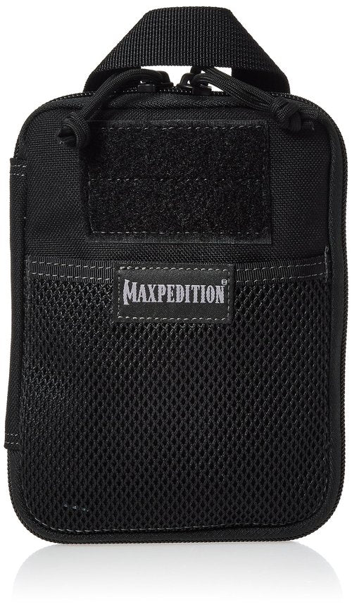 Maxpedition E.D.C. Pocket Organizer,Nylon (Black) 6"x1"x8"