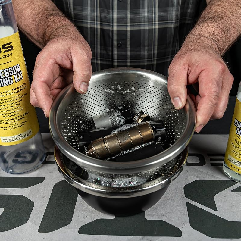 Otis Suppressor Cleaning Kit - Complete Carbon Debris Removal System