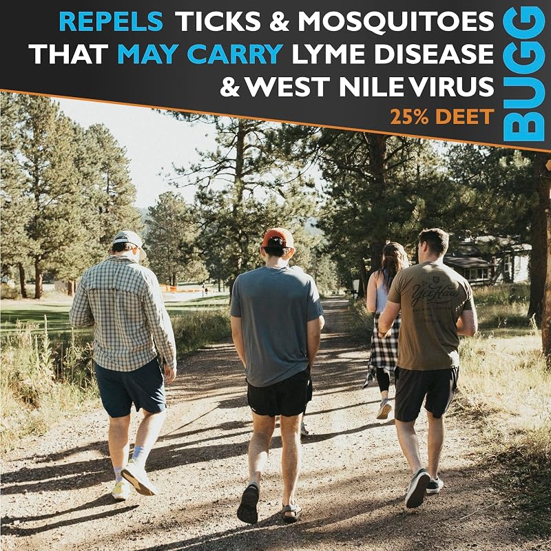 IV Performance Insect Repellent 6 oz Aerosol Spray – 25% DEET, Powdery Scent, For Mosquitoes & Ticks - 6 Ounce (Pack of 1)