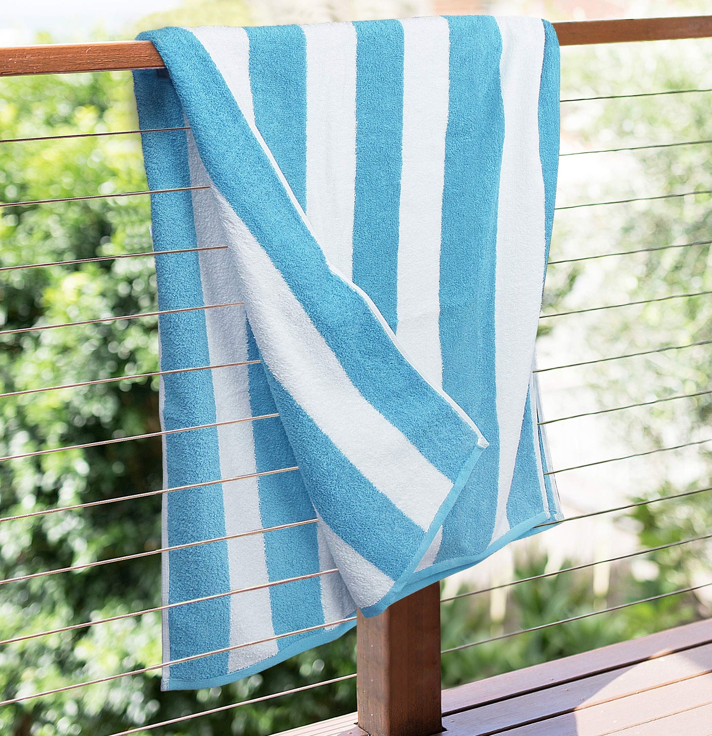 Utopia Towels, 35 by 70 Inches Beach Towel, 100% Ring-Spun Cotton Jumbo Bath Sheet, Highly Absorbent, Super Soft & Quick-Dry Towel, 2 Pack (Green)