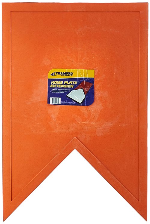 Champro Home Plate Extension (Orange) , 17” x 25”