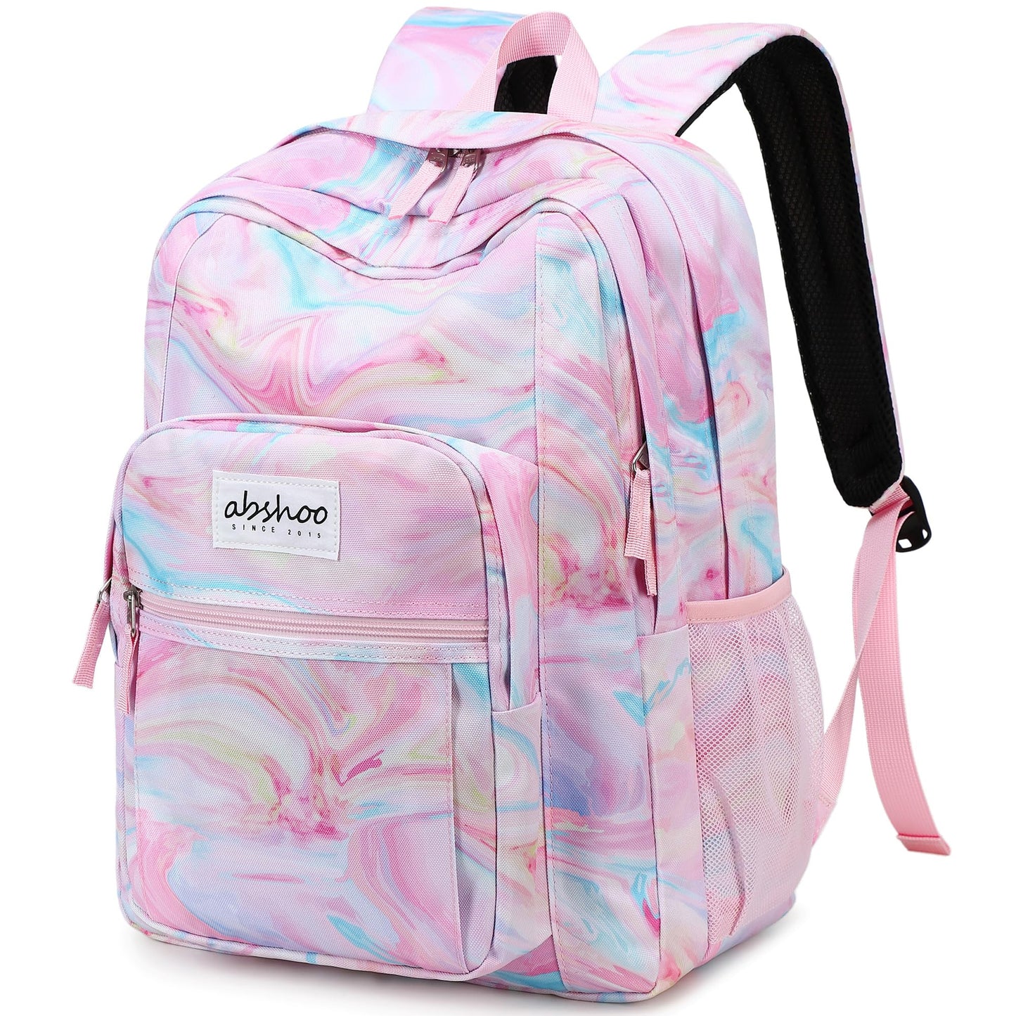 abshoo Classical Basic Tie Dye Womens School Backpack For College Teen Girls Water Resistant Bookbag (Tie Dye)