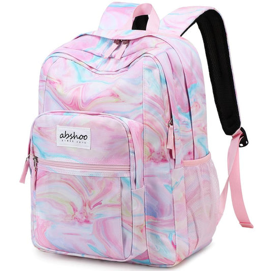abshoo Classical Basic Tie Dye Womens School Backpack For College Teen Girls Water Resistant Bookbag (Tie Dye)