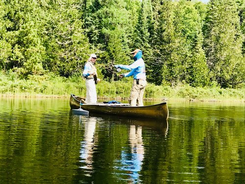 Spring Creek Manufacturing Hydrodynamic Canoe Stabilizer Float Package (Gray, 36)