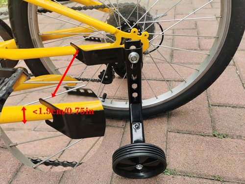 Mehome Axle Extenders for traiing Wheels,Stabiliser Extension Bolts for 12,14,16,18,20,22,24inch Kids Bike/Mountain Bike