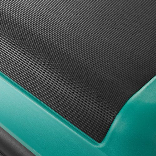Philosophy Gym Aerobic Exercise Adjustable High Step Platform, with 4 Risers Included - Green