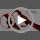 Red Horse Riding Crop 23 Inch Faux Leather Equestrian Whip for Training