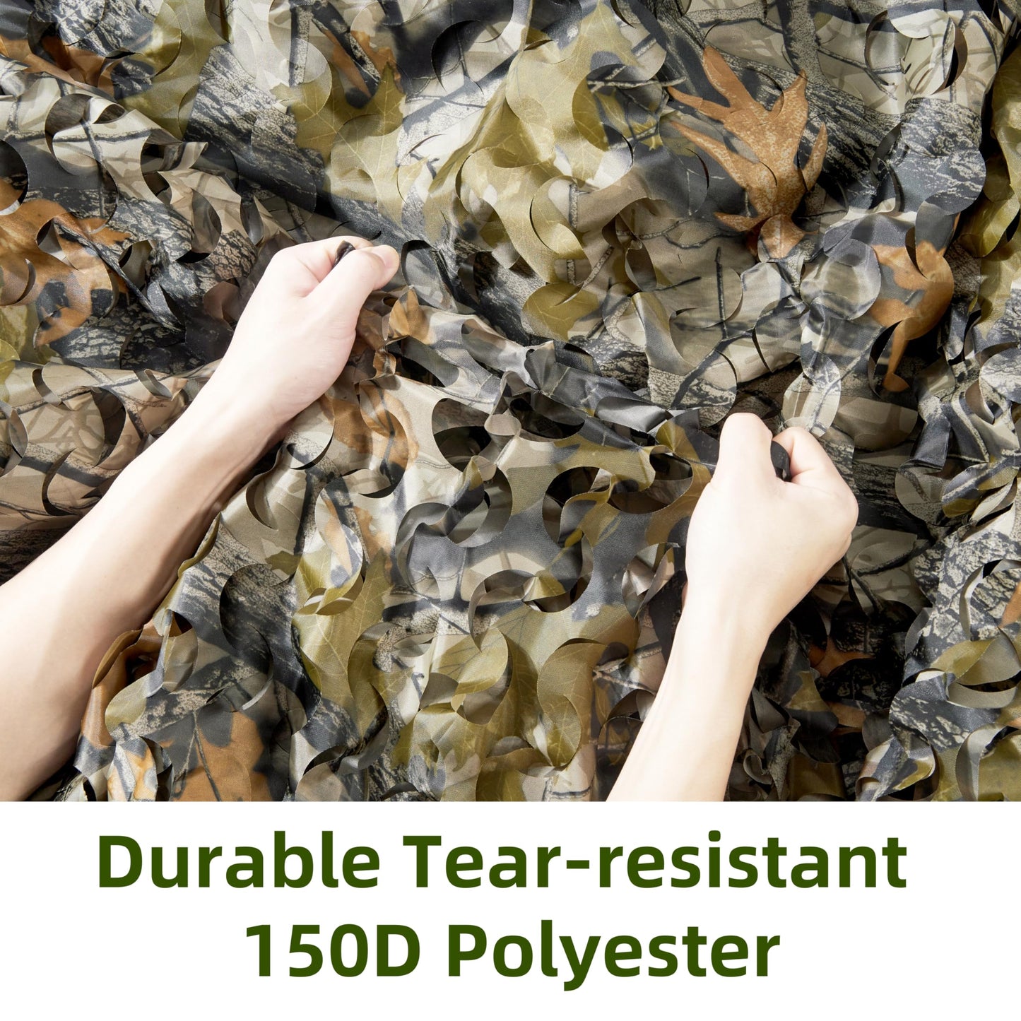 GHILEO Camo Netting Camouflage Net for Hunting Blinds, Party Decoration, Sunshade