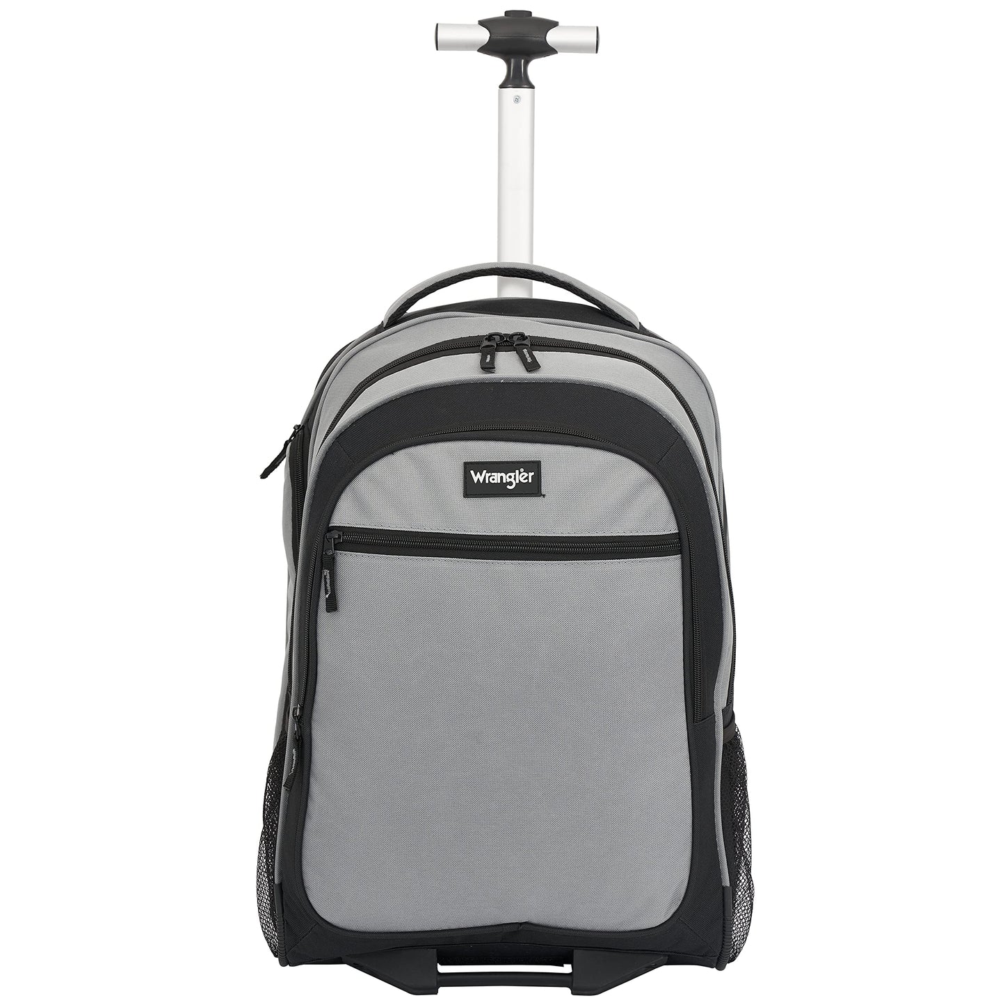 Wrangler Travel Duffel or Backpack Dobson Set, Charcoal, 19" Rolling Backpack