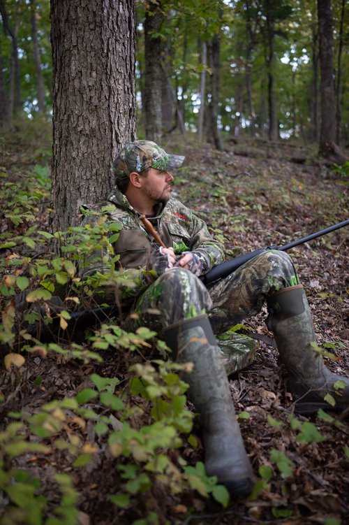 ALPS OutdoorZ Super Elite 4.0 Camo Turkey Vest Made with Quiet Cotton Featuring Removable Fold Away Seat, Game Bag, and Pockets for Calls and Strikers, Mossy Oak Obsession, M/L