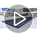 Pechfun 8.5 Ft Double Chamber Pool Water Bags - Heavy Duty Winter Water Tubes - 5 Pack
