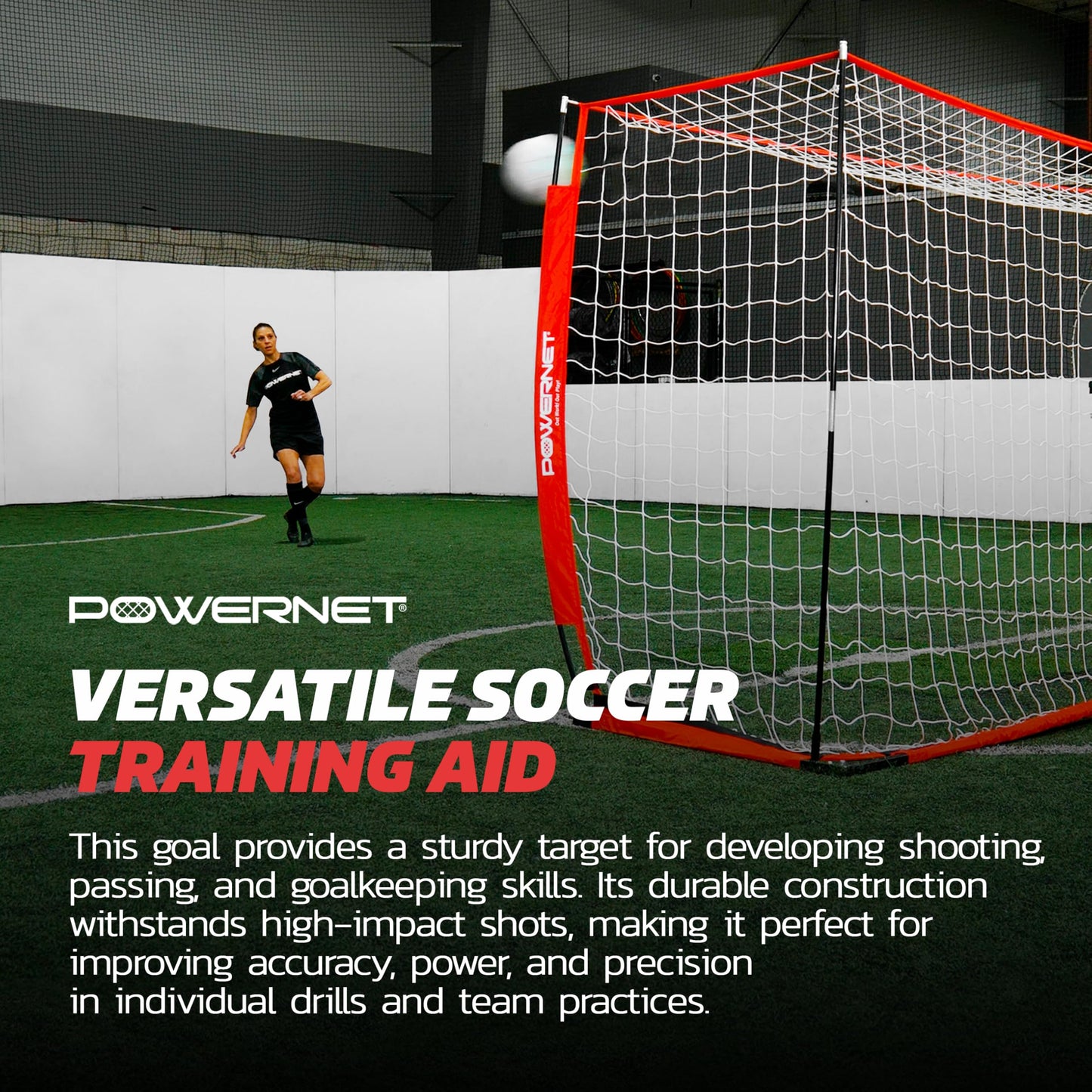 PowerNet 12x6 FT Portable Soccer Goal