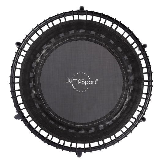 JumpSport 39" Fitness Trampoline Workout Rebounder, Adjustable Bounce, Model 350/370/350f