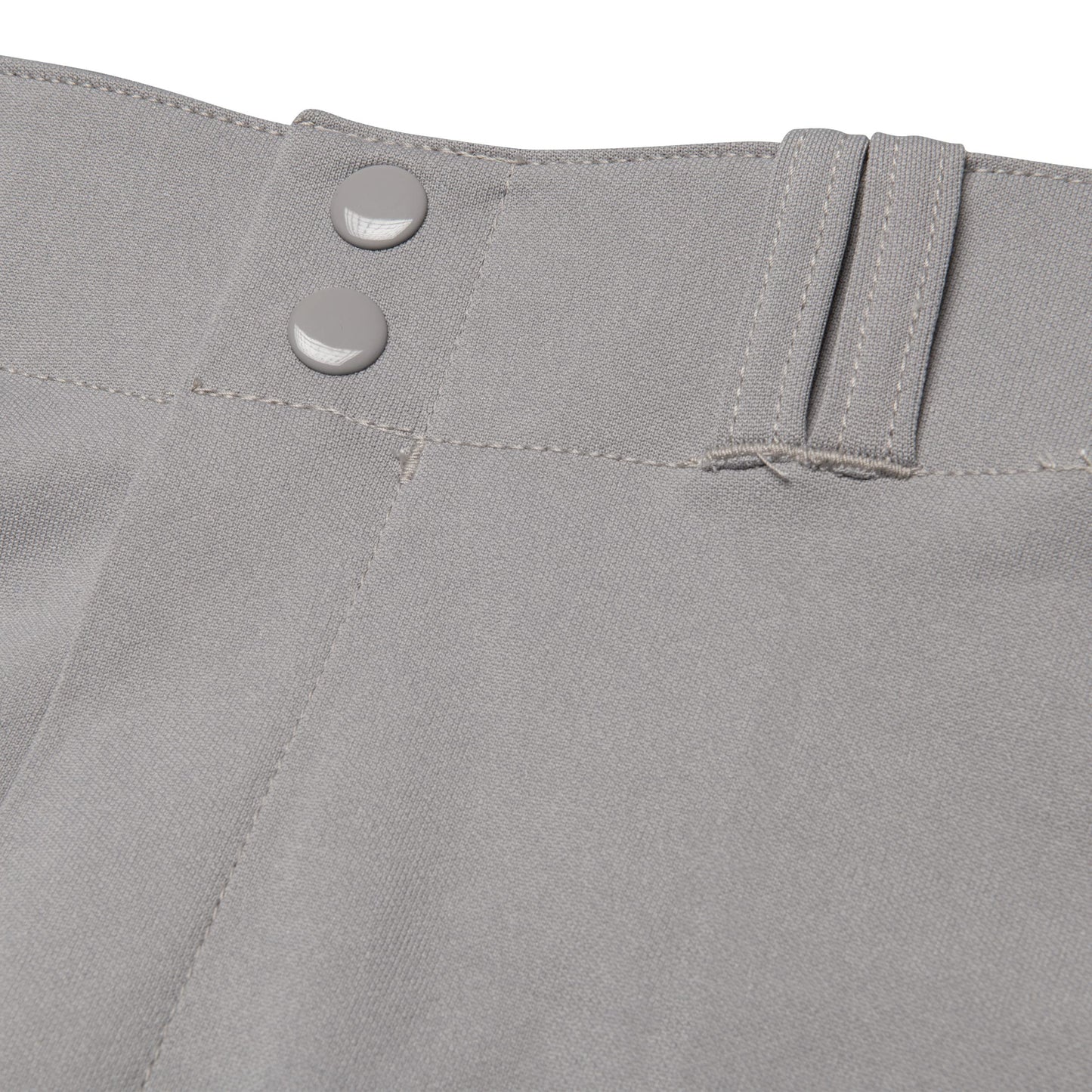 Champro Youth MVP Open Bottom Relaxed Fit Baseball Pant, Grey, Medium