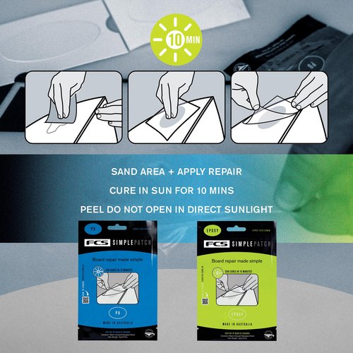 FCS Simple Patch Repair Kit (Epoxy)