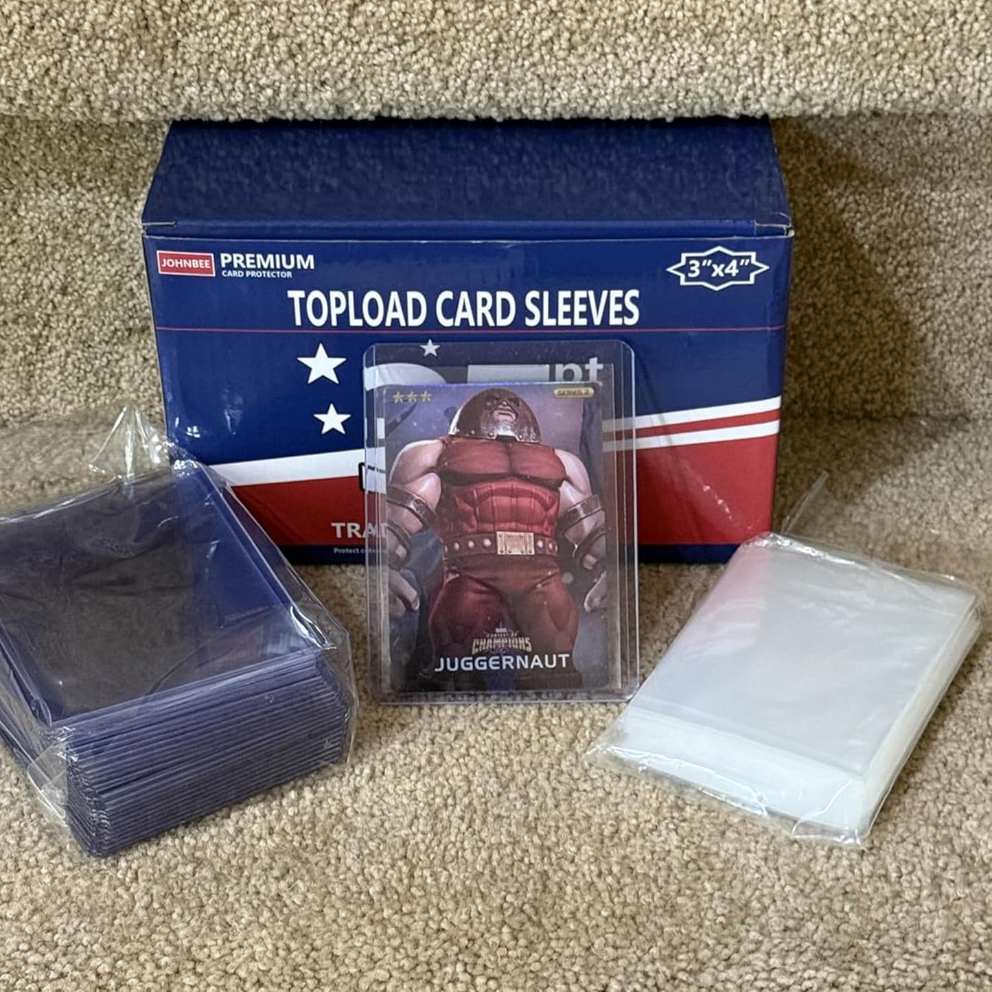 200 Card Sleeves - 3"x4" Hard Plastic Top Loaders for Cards - Trading Card Sleeve & Baseball Card Holder - Premium Topload Ablum Photocard Holder for Sports, Game & Kpop Cards (100Soft+100Hard)
