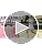 Kids Girls Athletic Sport Socks 9-15 Years Heart Design 6 Pairs Breathable Cotton Crew Socks
