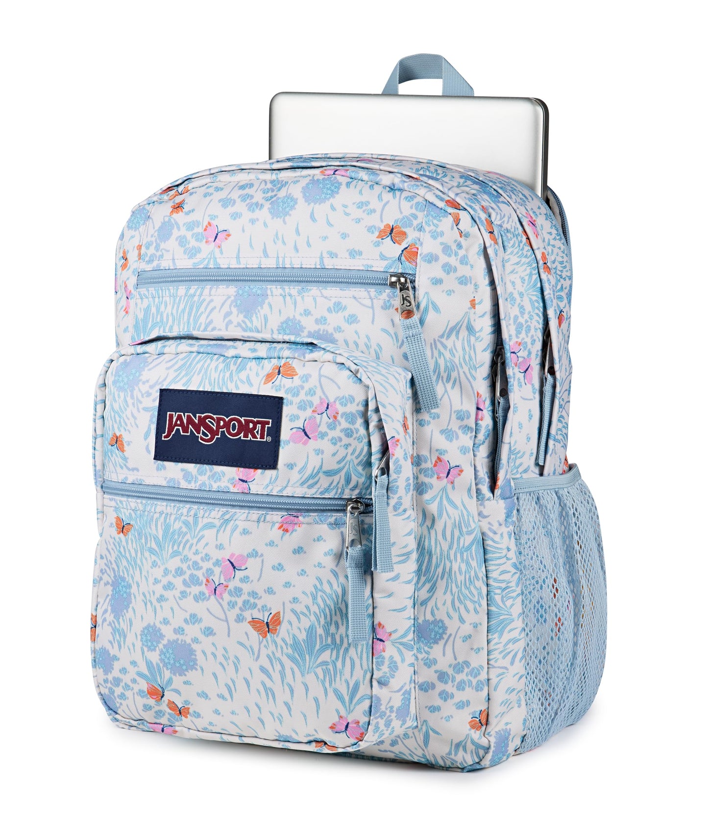JanSport Laptop Backpack - Computer Bag with 2 Compartments, Ergonomic Shoulder Straps, 15” Laptop Sleeve, Haul Handle - Fluttering Fields