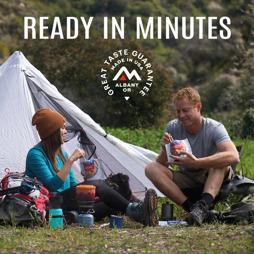 Mountain House Cheesy Beef Enchilada Bowl | Freeze Dried Backpacking & Camping Food | Gluten-Free | 2 Servings