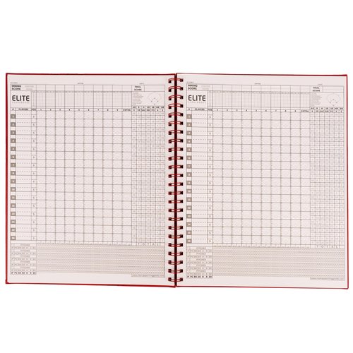Murray Sporting Goods Elite Clipboards Premium Baseball/Softball Scorebook - 60 Games | Stats Score Keeper Book for Adult & Youth Baseball/Softball