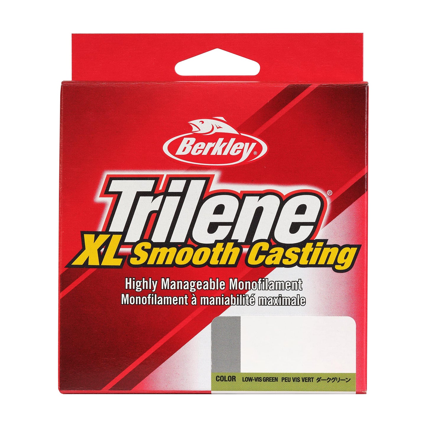 Berkley Trilene® XL®, Low-Vis Green, 14lb | 6.3kg, 300yd | 274m Monofilament Fishing Line, Suitable for Freshwater Environments