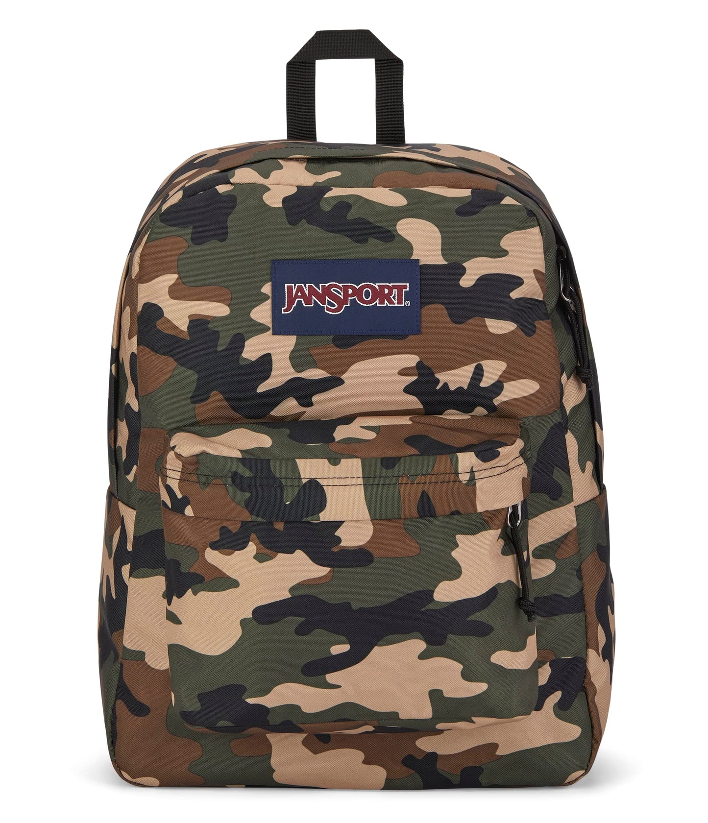 JanSport SuperBreak One Backpacks - Durable, Lightweight Bag with 1 Main Compartment, Front Utility Pocket with Built-in Organizer - Premium Backpack, Buckshot Camo