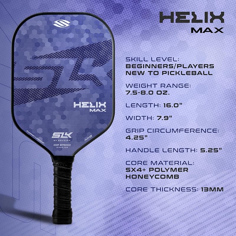 Selkirk SLK Helix Pro Pickleball Paddle - Camo Hex Variation