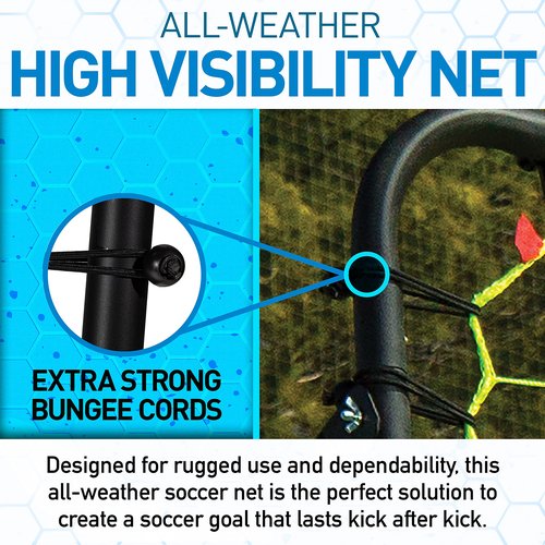 Franklin Sports Adjustable Rebounder, Black, 6' x 4'