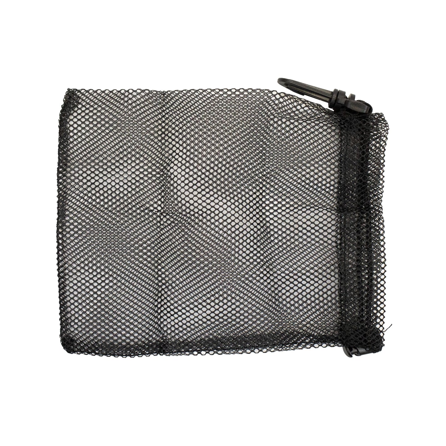 Scuba Choice Storage Mesh Bag for Snorkel & Dive Mask, 9"x6.5", Durable Polyester/Nylon Multi-Purpose Pouch with Clip Side Lock Snorkeling, Diving Gear, Accessories - Black