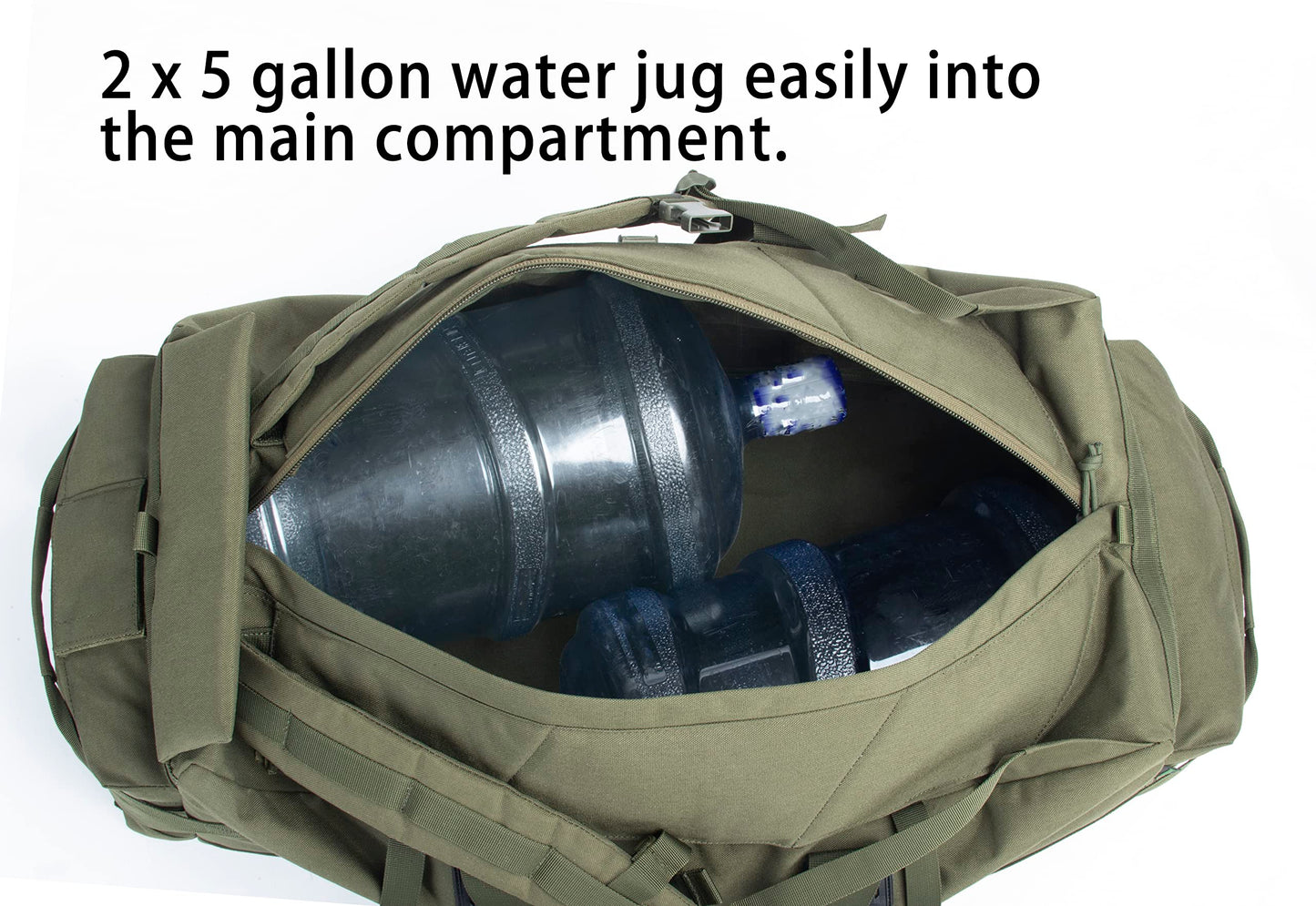 Backferry Large Military Duffle Bag Backpack Tactical Field Gear Equipment Duffel Bag Army Deployment Bag 85L