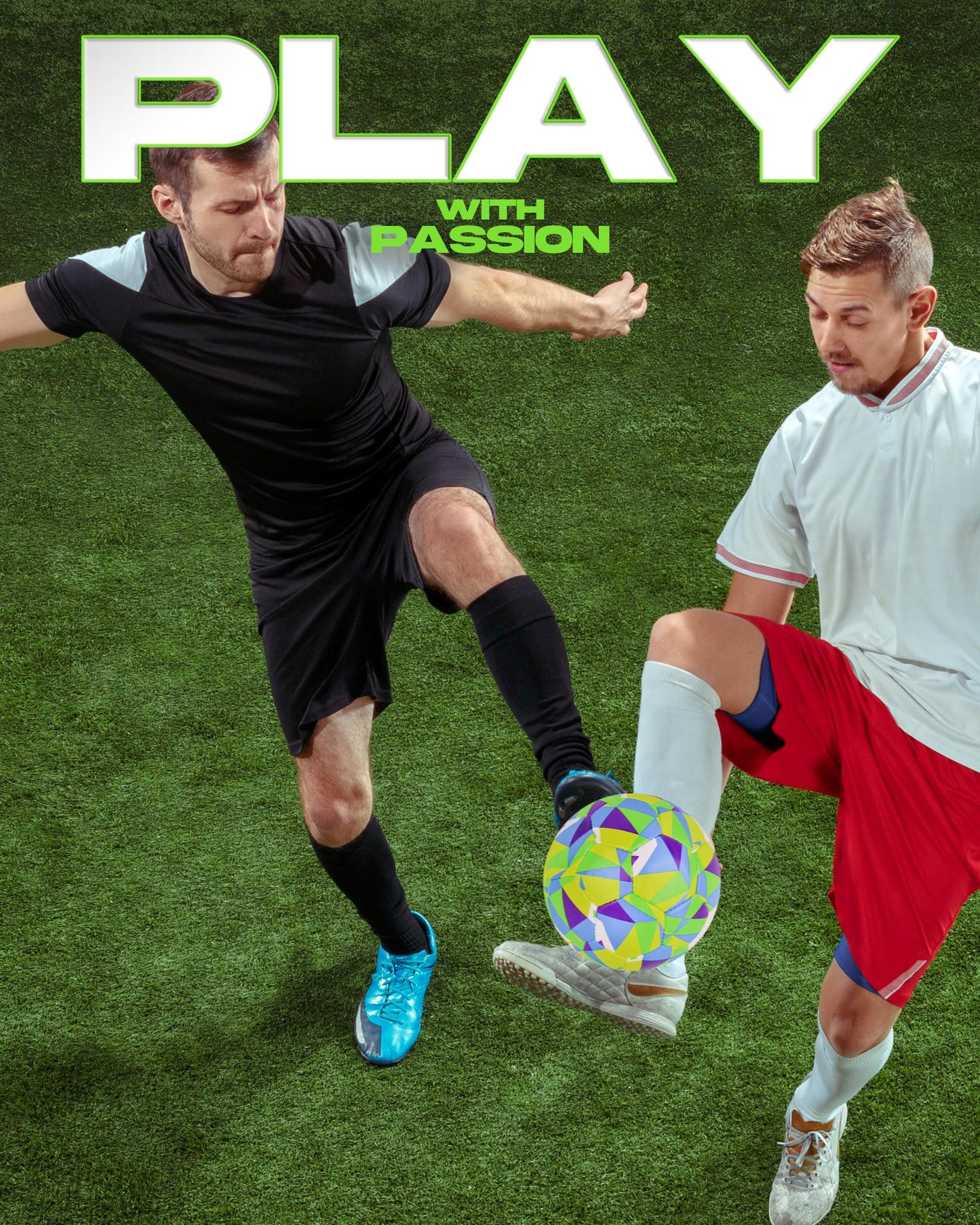 American Challenge Tempo Soccer Ball (Tropical, 4)