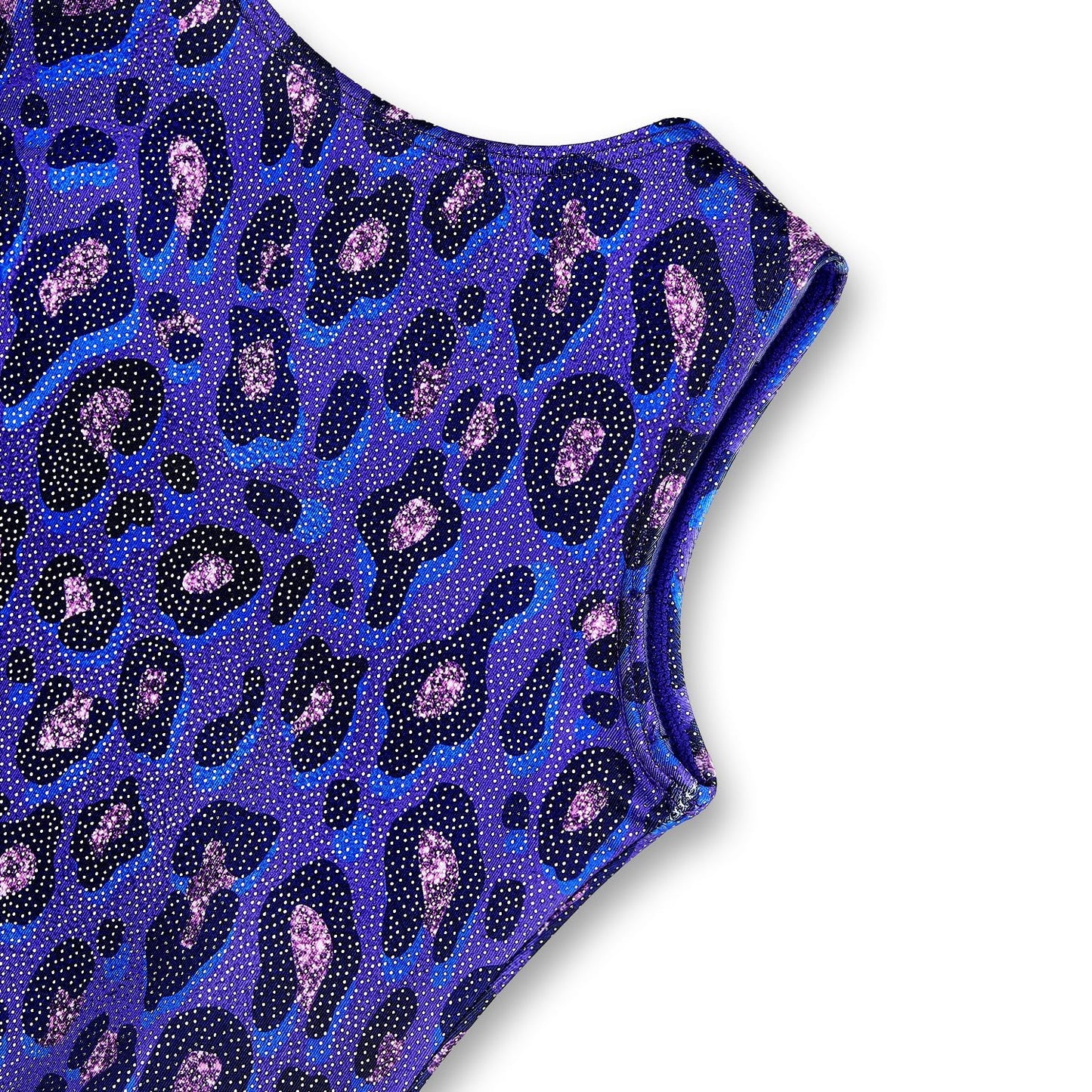 YDMZX Leopard Gymnastics Leotards for Girls 3T 4T 3T-4T Size 3-4T Toddler Kids Tumbling Outfit Clothes Biketards Purple Sparkly