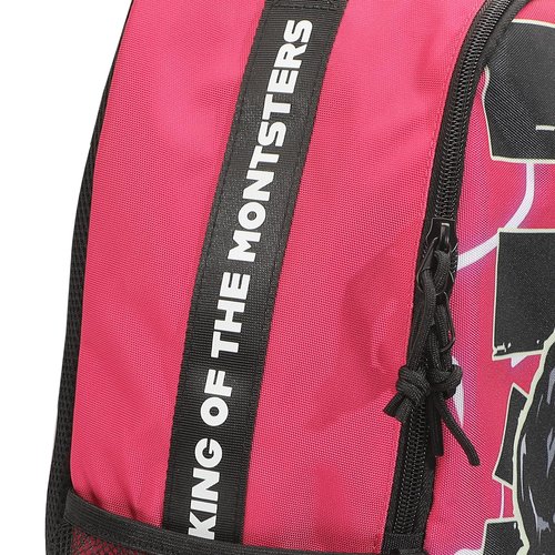 Godzilla Large Graphic 17.5” Pink Backpack