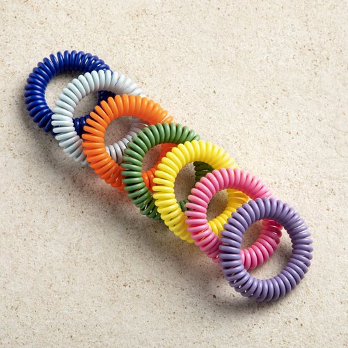 SoulSation 15 Pack Mosquito Repellent Bracelets, DEET-Free for Kids & Adults, Individually Wrapped Bands