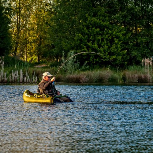 SNOWBEE Classic Float Tube Kit - Olive Green/Black, One Size