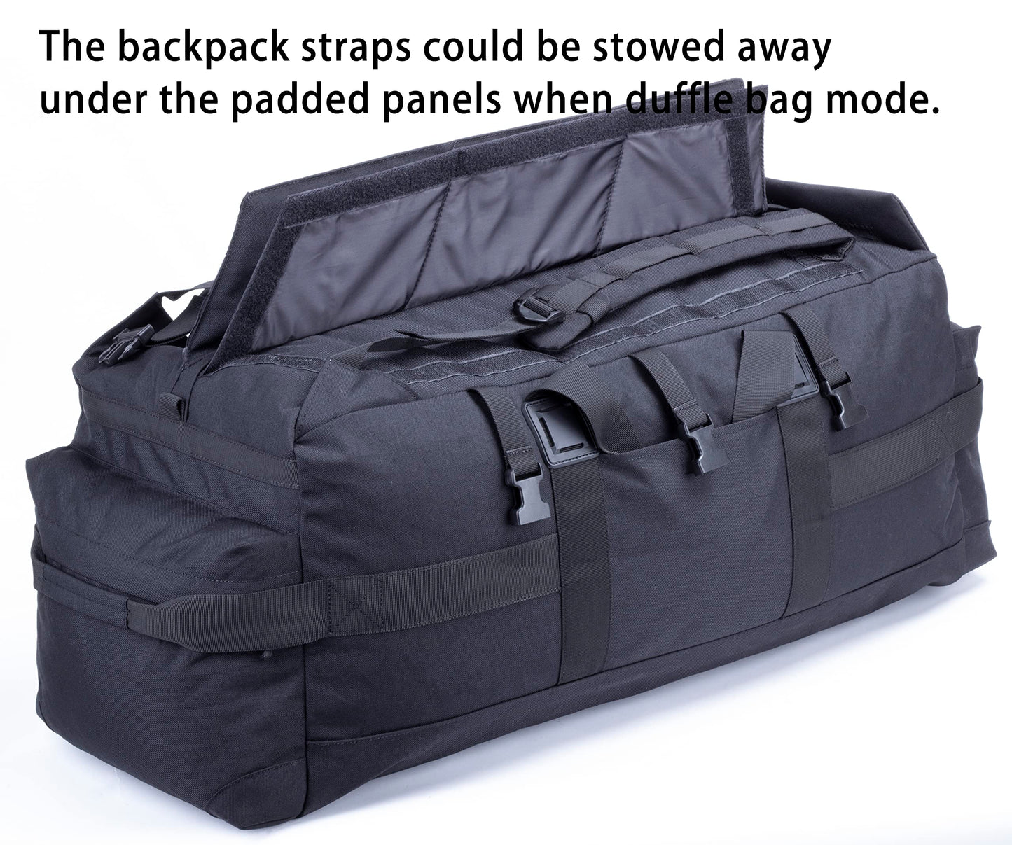 Backferry Large Military Duffle Bag Backpack Tactical Field Gear Equipment Duffel Bag Army Deployment Bag 85L