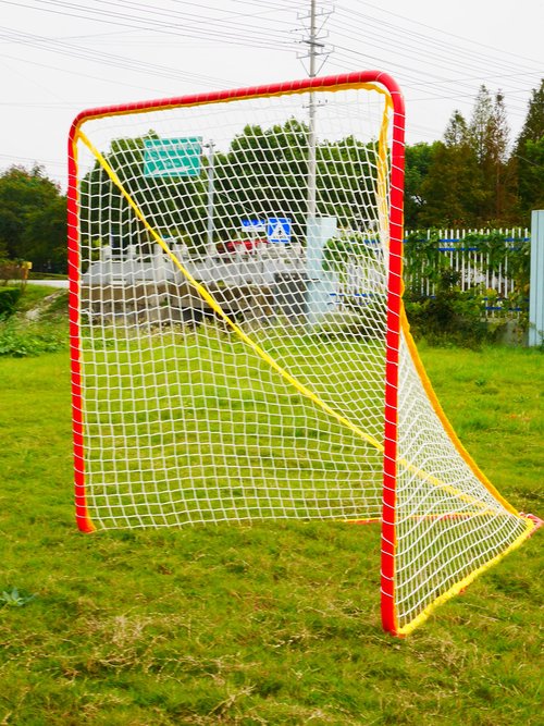 Vallerta® Signature Series Official 6' x 6' Regulation Size Lacrosse Goal. Heavy Duty 1.5 Inch Portable Steel Practice/Training Aid Equipment for Kids & Adults.