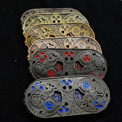 Lkjsjjns D20 Metallic D&D Dice, Dice for D&D,Tabletop RPG Games,D20 Roulette Desk Gadget, DND Accessories, Unique Gift for Dungeon Master and Gamer (Blue)