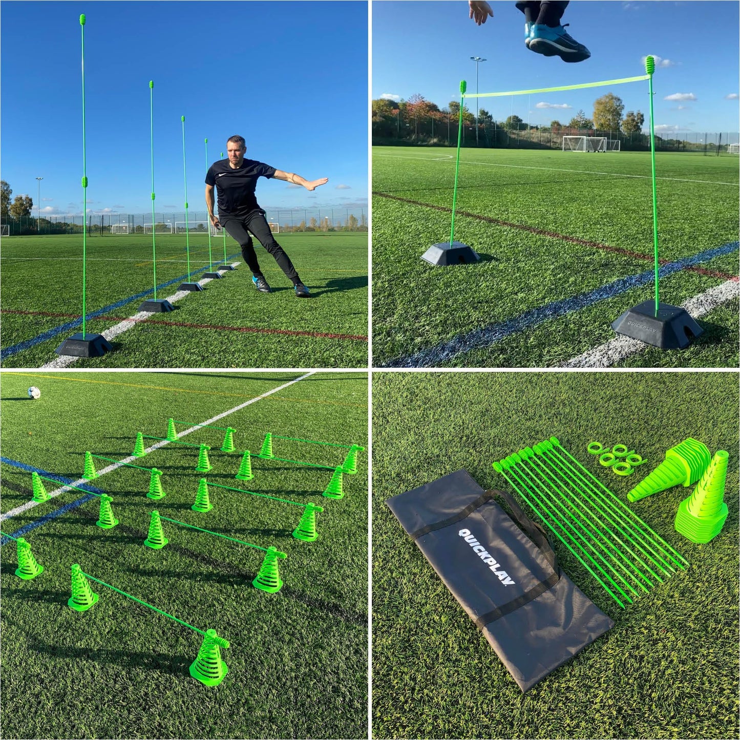 QUICKPLAY Pro Speed & Agility Set - Fitness Training Kit