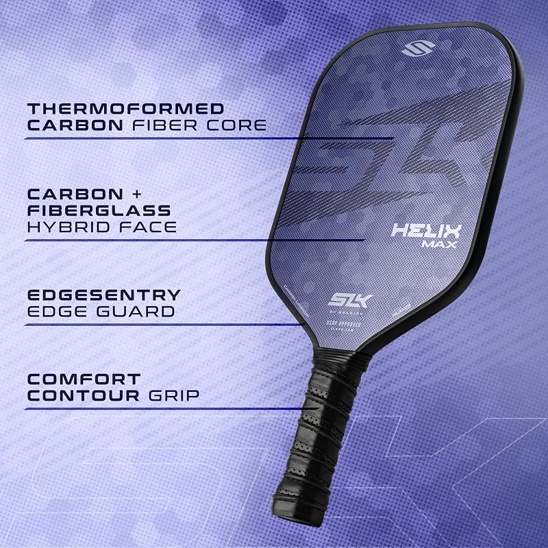 Selkirk SLK Helix Pro Pickleball Paddle - Camo Hex Variation