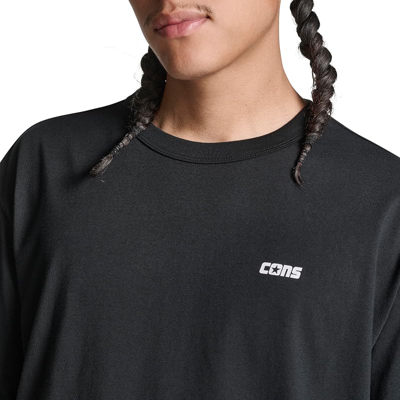 Converse Mens Cons Premium Art T-Shirt - Black XL